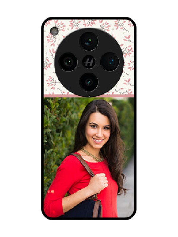 Custom Find X8 Pro 5G Custom Metal Phone Case - Stunning Floral Design