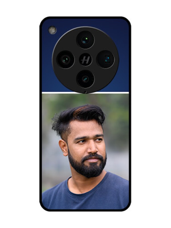 Custom Find X8 Pro 5G Custom Metal Phone Case - Simple Royal Blue Design