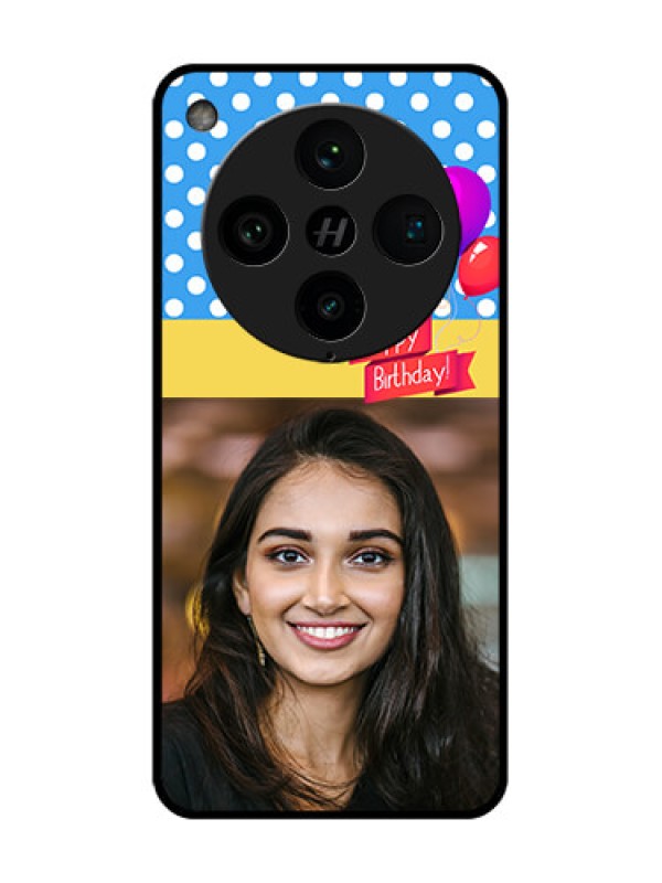 Custom Find X8 Pro 5G Custom Metal Phone Case - Happy Birthday Design