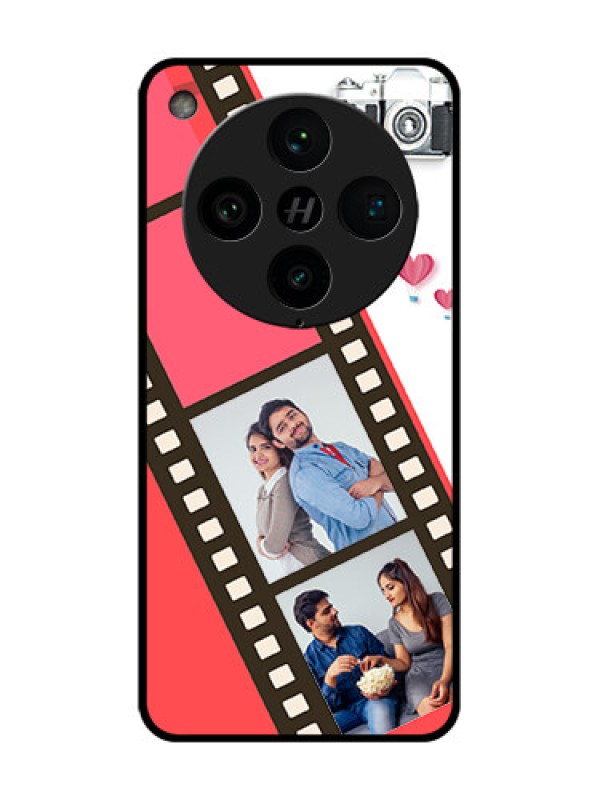 Custom Find X8 Pro 5G Custom Metal Phone Case - 3 Image Holder With Film Reel