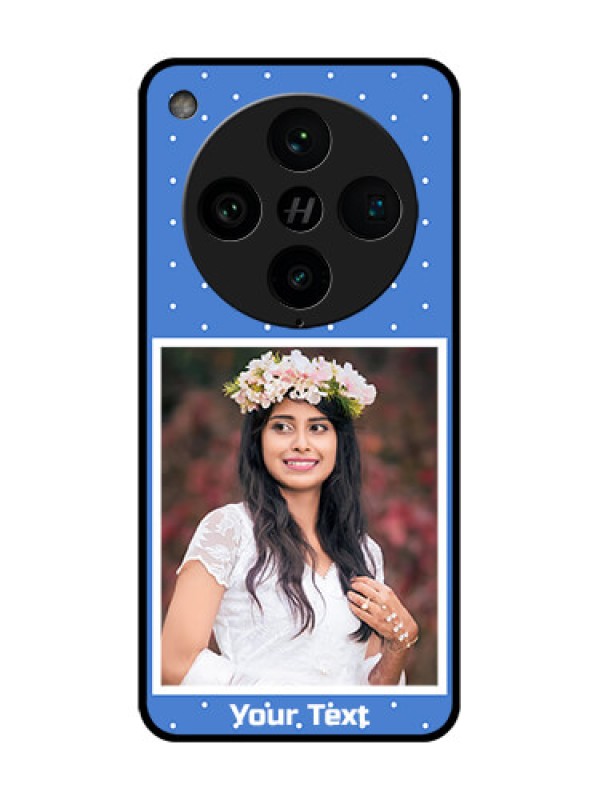 Custom Find X8 Pro 5G Custom Metal Phone Case - Polka Dots Design