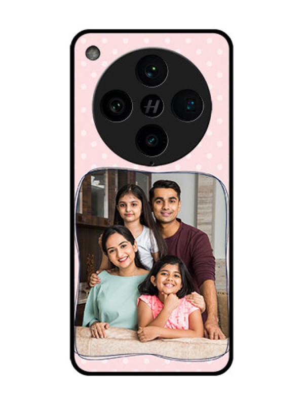 Custom Find X8 Pro 5G Custom Metal Phone Case - Family With Dots Design