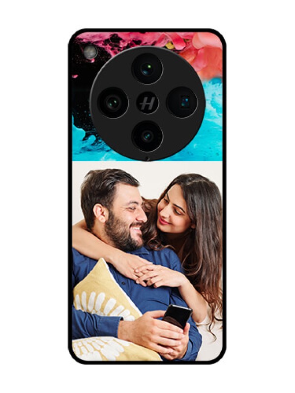 Custom Find X8 Pro 5G Custom Metal Phone Case - Quote With Acrylic Painting Design