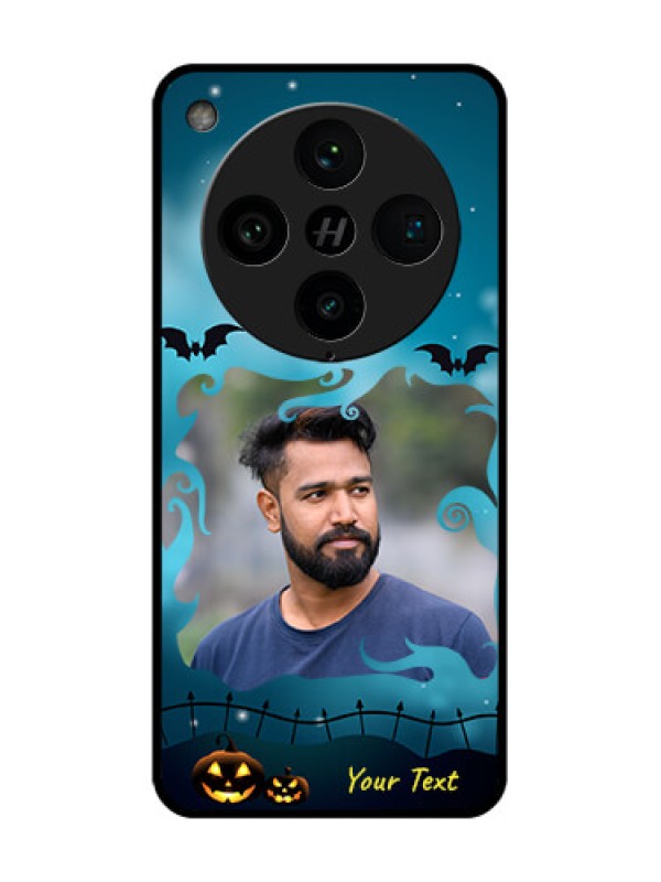 Custom Find X8 Pro 5G Custom Metal Phone Case - Halloween Frame Design