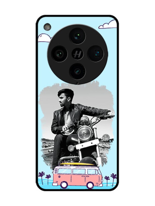 Custom Find X8 Pro 5G Custom Metal Phone Case - Travel and Adventure Design