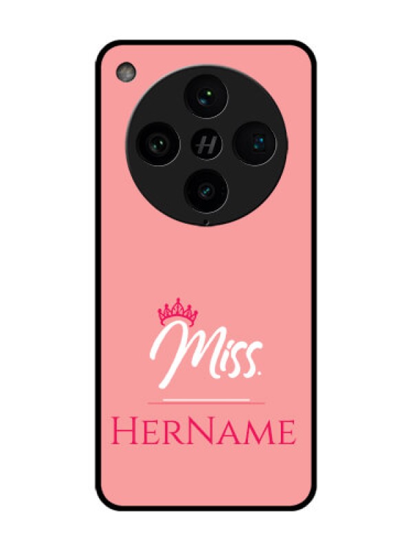 Custom Find X8 Pro 5G Custom Metal Phone Case - Mrs With Name Design