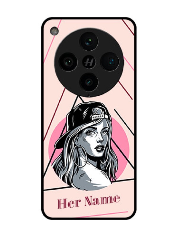Custom Find X8 Pro 5G Custom Metal Phone Case - Rockstar Girl Design