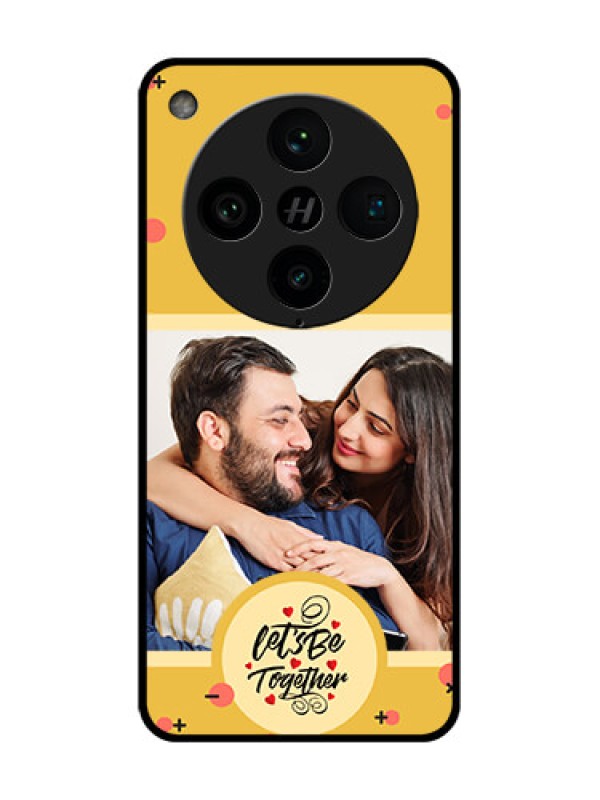 Custom Find X8 Pro 5G Custom Metal Phone Case - Lets Be Together Design