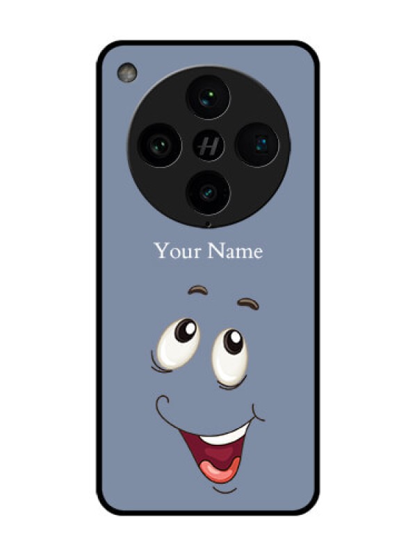 Custom Find X8 Pro 5G Custom Metal Phone Case - Laughing Cartoon Face Design