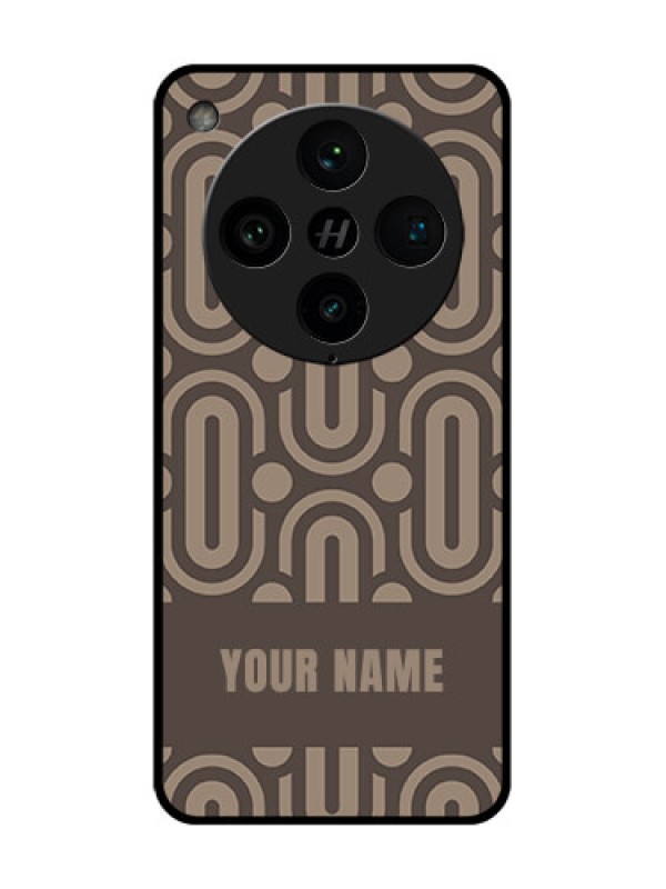 Custom Find X8 Pro 5G Custom Metal Phone Case - Captivating Zero Pattern Design
