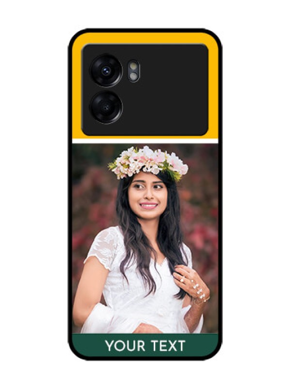 Custom Oppo K10 5G Custom Metal Phone Case - Love You Design