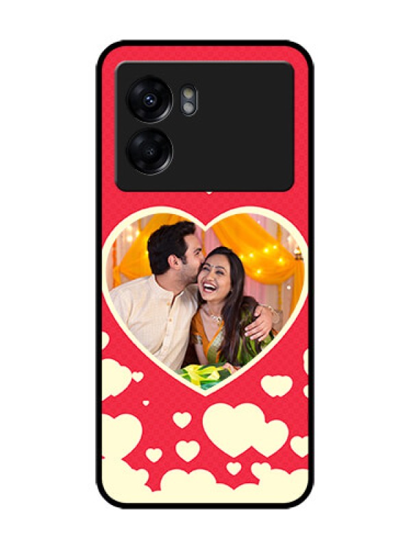 Custom Oppo K10 5G Custom Metal Phone Case - Love Symbols Phone Cover Design