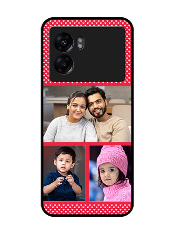 Custom Oppo K10 5G Custom Metal Phone Case - Bulk Photo Upload Design