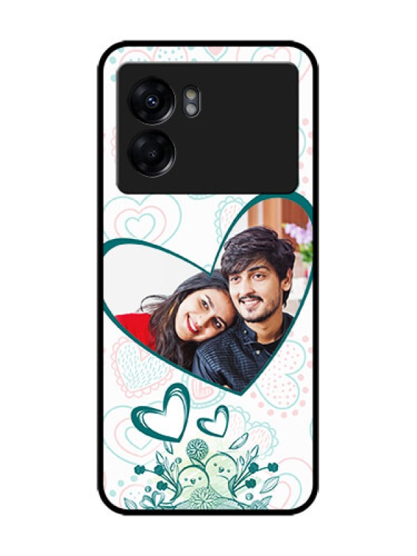 Custom Oppo K10 5G Custom Metal Phone Case - Premium Couple Design