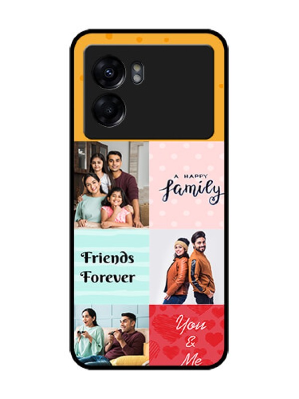 Custom Oppo K10 5G Custom Metal Phone Case - Images With Quotes Design