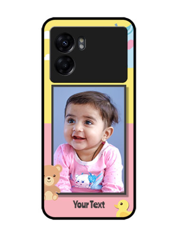 Custom Oppo K10 5G Custom Metal Phone Case - Kids 2 Color Design