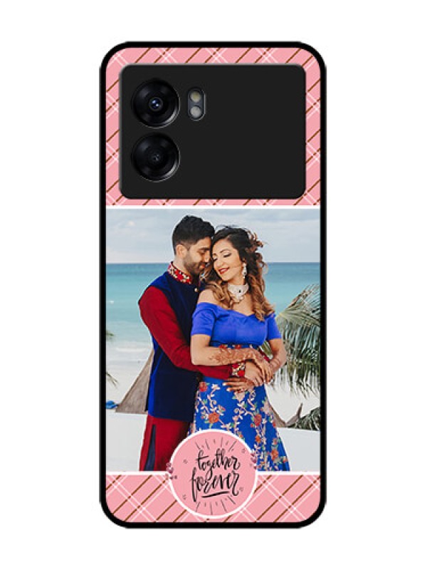 Custom Oppo K10 5G Custom Metal Phone Case - Together Forever Design