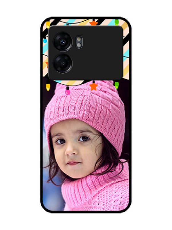 Custom Oppo K10 5G Custom Metal Phone Case - Lights Hanging Design