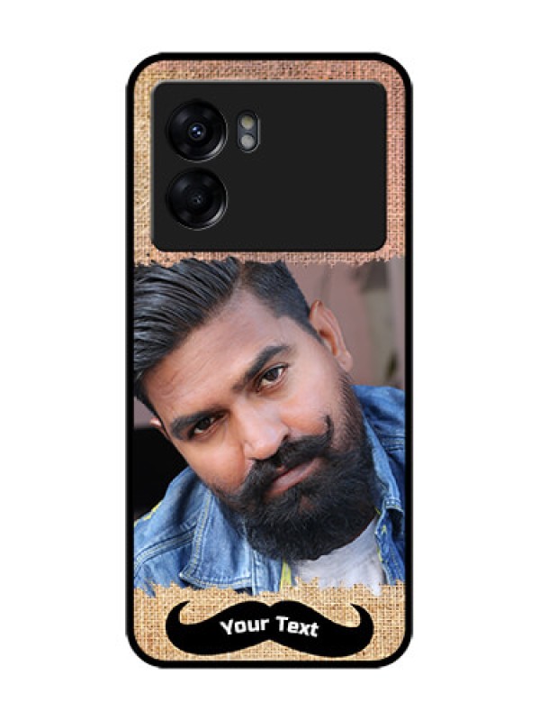 Custom Oppo K10 5G Custom Metal Phone Case - With Texture Design