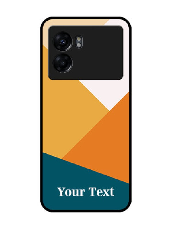 Custom Oppo K10 5G Custom Metal Phone Case - Stacked Multi - Colour Design