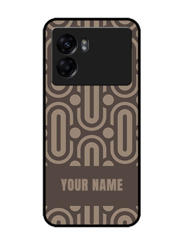 Custom Oppo K10 5G Custom Metal Phone Case - Captivating Zero Pattern Design