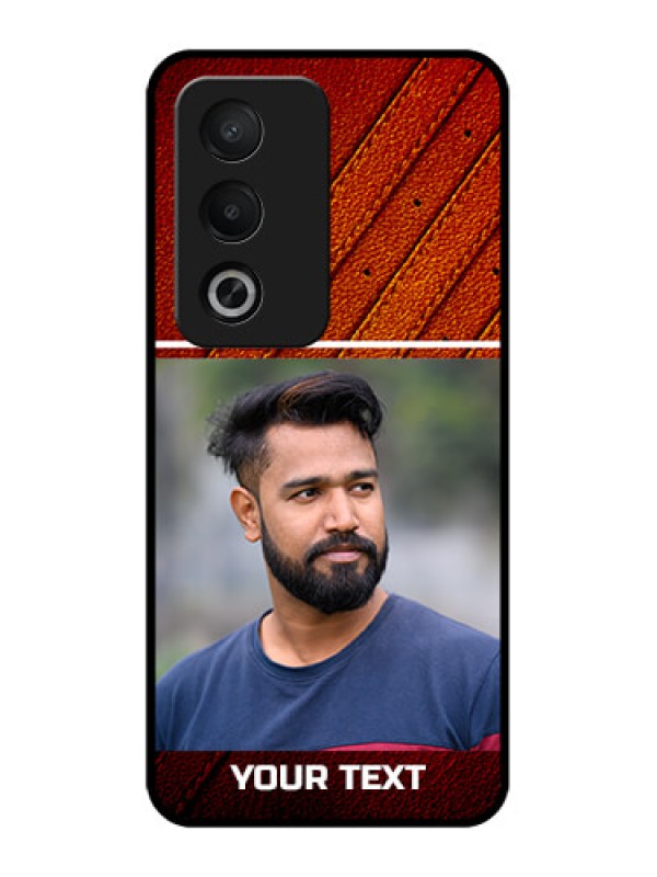 Custom Oppo K12x 5g Custom Metal Phone Case - Leather Phone Case Design