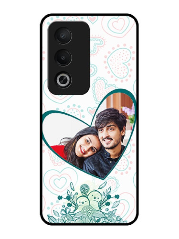 Custom Oppo K12x 5g Custom Metal Phone Case - Premium Couple Design