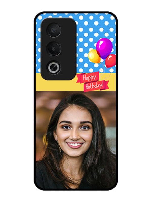 Custom Oppo K12x 5g Custom Metal Phone Case - Happy Birthday Design