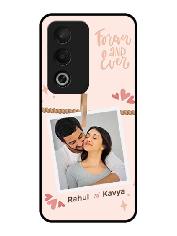 Custom Oppo K12x 5g Custom Metal Phone Case - Forever And Ever Love Design