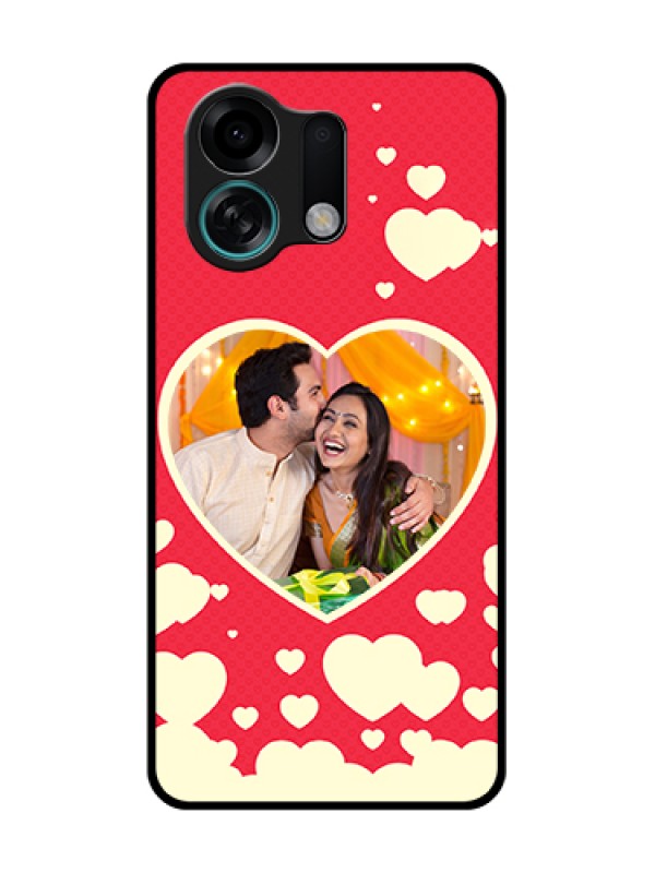 Custom Oppo K13 Turbo 5G Custom Metal Phone Case - Love Symbols Phone Cover Design