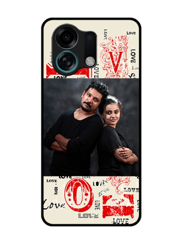 Custom Oppo K13 Turbo 5G Custom Metal Phone Case - Trendy Love Design Case