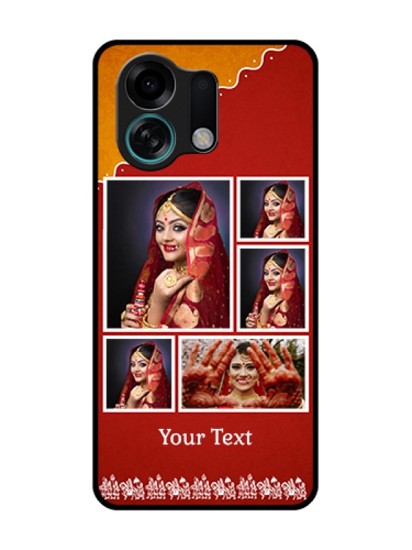 Custom Oppo K13 Turbo 5G Custom Metal Phone Case - Wedding Pic Upload Design