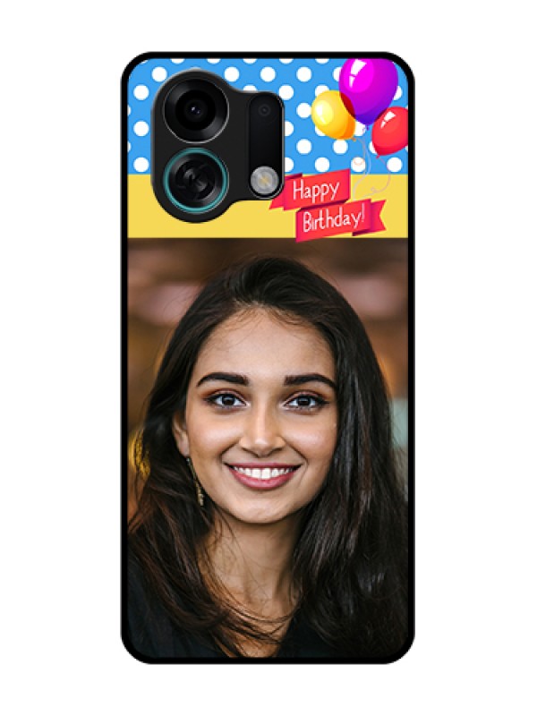 Custom Oppo K13 Turbo 5G Custom Metal Phone Case - Happy Birthday Design