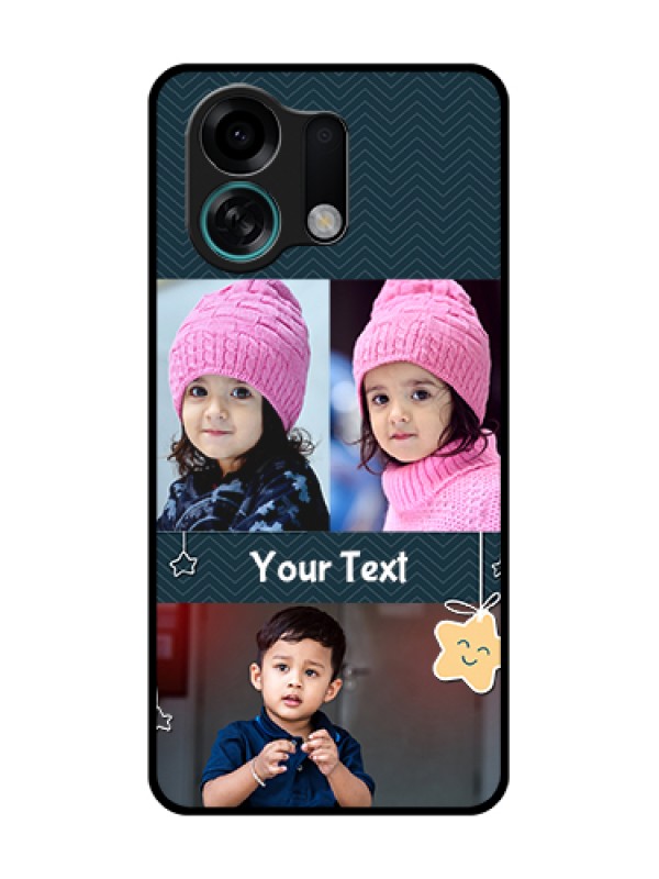 Custom Oppo K13 Turbo 5G Custom Metal Phone Case - Hanging Stars Design