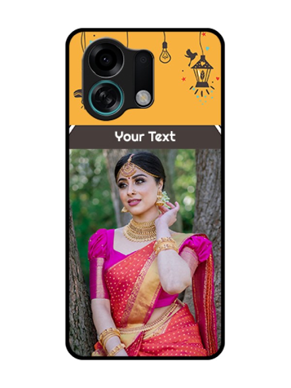 Custom Oppo K13 Turbo 5G Custom Metal Phone Case - With Family Picture And Icons