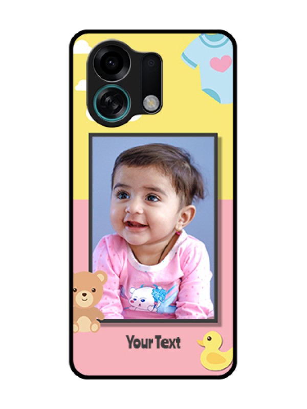 Custom Oppo K13 Turbo 5G Custom Metal Phone Case - Kids 2 Color Design