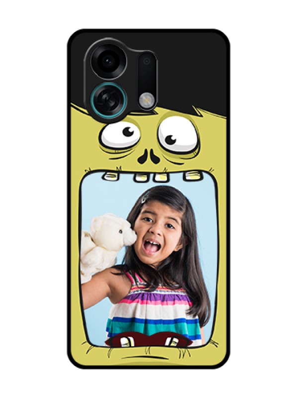 Custom Oppo K13 Turbo 5G Custom Metal Phone Case - Cartoon Monster Back Case Design