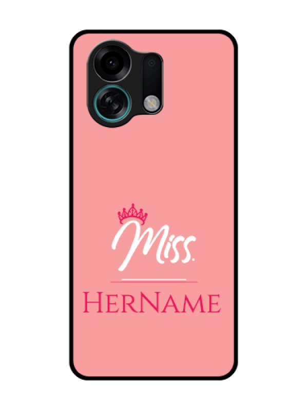 Custom Oppo K13 Turbo 5G Custom Metal Phone Case - Mrs With Name Design