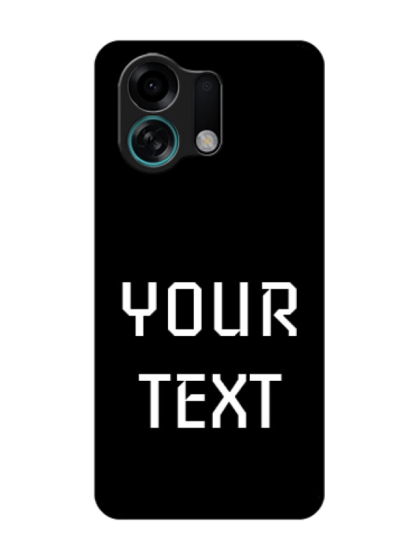 Custom Oppo K13 Turbo 5G Custom Metal Phone Case - Your Name Design