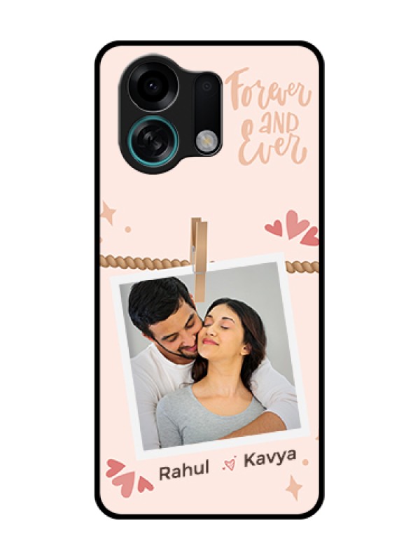 Custom Oppo K13 Turbo 5G Custom Metal Phone Case - Forever And Ever Love Design