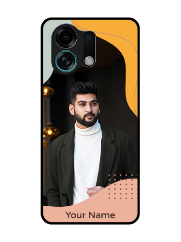 Custom Oppo K13 Turbo 5G Custom Metal Phone Case - Tri - Coloured Overlay Design