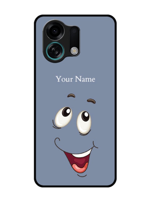 Custom Oppo K13 Turbo 5G Custom Metal Phone Case - Laughing Cartoon Face Design