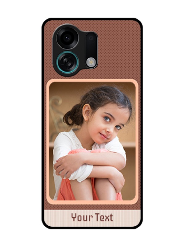 Custom Oppo K13 Turbo Pro 5G Custom Metal Phone Case - Simple Pic Upload Design