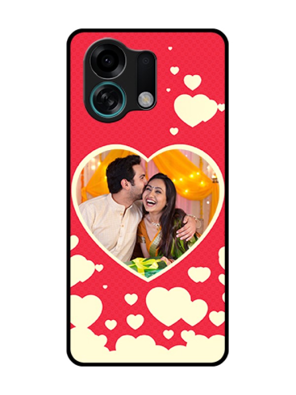 Custom Oppo K13 Turbo Pro 5G Custom Metal Phone Case - Love Symbols Phone Cover Design