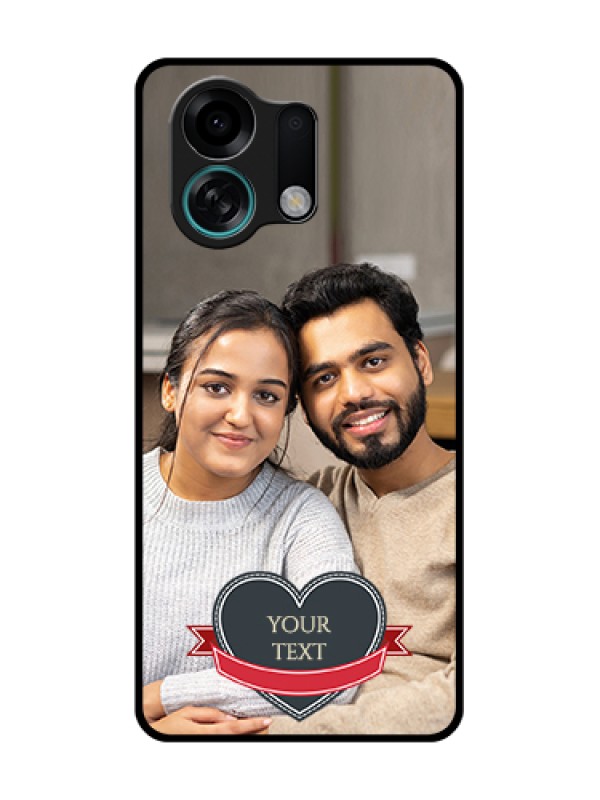 Custom Oppo K13 Turbo Pro 5G Custom Metal Phone Case - Just Married Couple Design