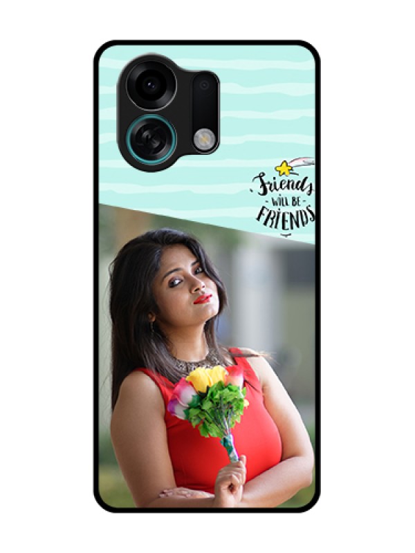 Custom Oppo K13 Turbo Pro 5G Custom Metal Phone Case - Friends Picture Icon Design