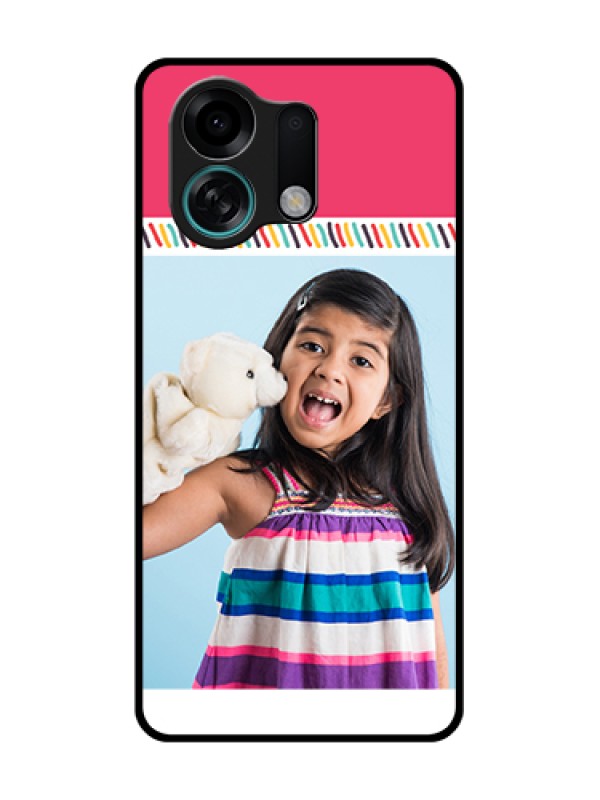 Custom Oppo K13 Turbo Pro 5G Custom Metal Phone Case - Line Art Design