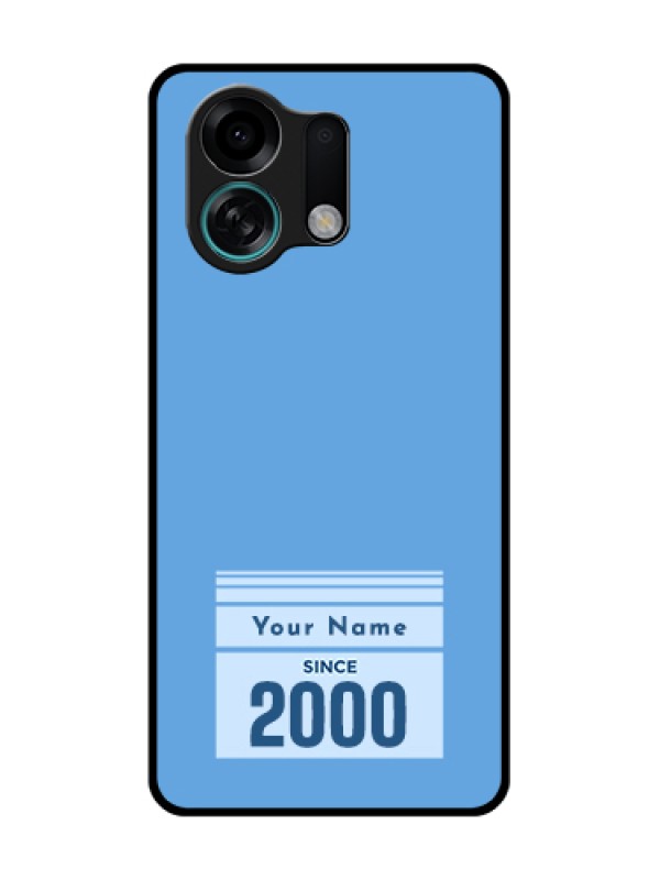 Custom Oppo K13 Turbo Pro 5G Custom Metal Phone Case - Custom Year Of Birth Design