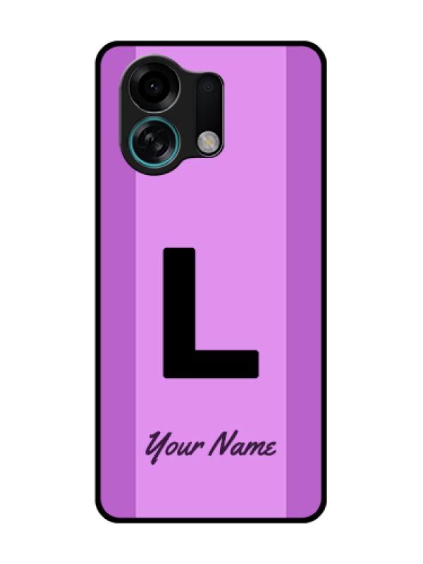 Custom Oppo K13 Turbo Pro 5G Custom Metal Phone Case - Tricolor Custom Text Design