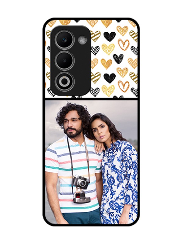 Custom Oppo K13X 5G Custom Metal Phone Case - Love Symbol Design